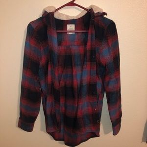 American Eagle Vintage Boyfriend Flannel